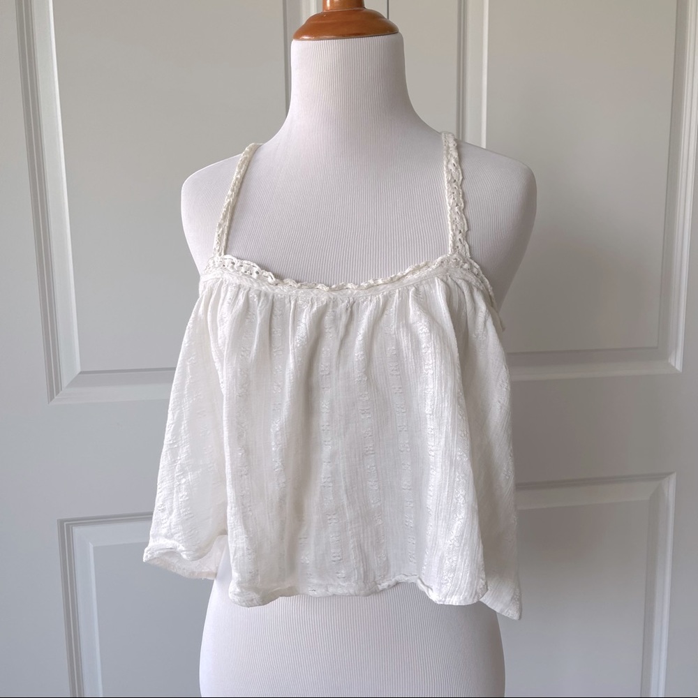LA hearts white tank
S